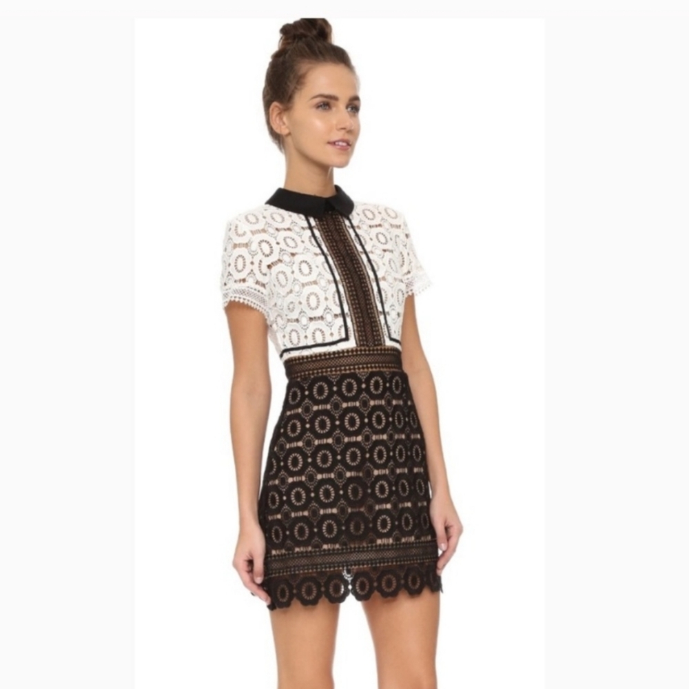Self-portrait Felicia dress